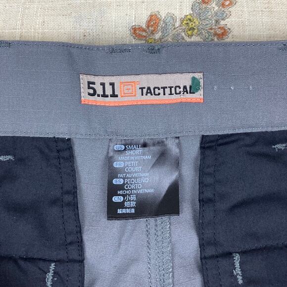 5.11 Tactical Grey Elastic Waist Cargo Pants Small - Picture 3 of 11